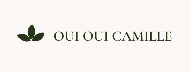 Oui Oui Camille - Logo Belgisch linnen